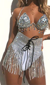 SEQUIN CRYSTAL MINI SKIRT Mini Skirts styleofcb
