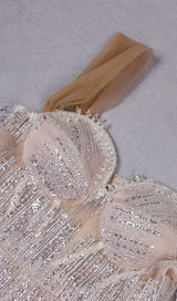 SEQUIN SLIPT MIDI DRESS Dresses styleofcb