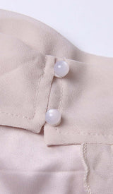 SLEEVELESS RUFFLES MINI DRESS IN WHITE DRESS STYLE OF CB