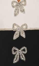 RHINESTONE BANDAGE MINI DRESS styleofcb