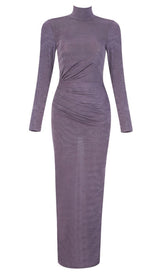 VIOLET RUCHED KNIT MAXI DRESS Dresses styleofcb