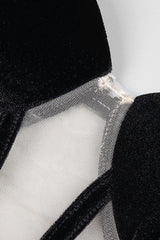 VELVET ONE SHOULDER STRAPLESS MESH MAXI DRESS Gowns styleofcb