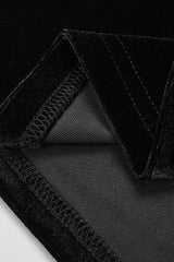 VELVET ONE SHOULDER STRAPLESS MESH MAXI DRESS Gowns styleofcb