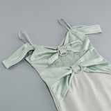 CUT OUT STRAP MAXI DRESS styleofcb