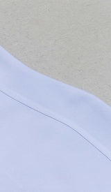 STRAPPY BANDAGE MINI DRESS IN BLUE styleofcb