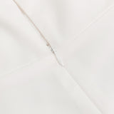 SEQUIN SPLICE STRAIGHT SHOULDER TUBE DRESS A-LINE DRESS
