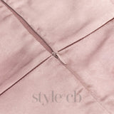DUSTY ROSE SPAGHETTI STRAPS WRAP DRESS WITH SLIT