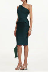 Novah One Shoulder Bandage Midi Dress