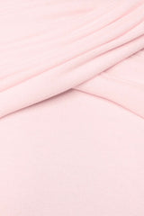megan ruched Knit patchwork maxi dress in pink