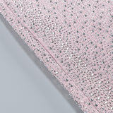 HALTER BACKLESS CRYSTAL EMBELLISHED MAXI DRESS IN PINK