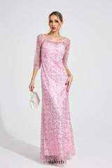 sarah Pink Diamond embellished tulle Maxi Dress