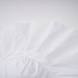 tiffany White off-shoulder Ruched Blouse & Skirt Set