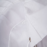 tiffany White off-shoulder Ruched Blouse & Skirt Set