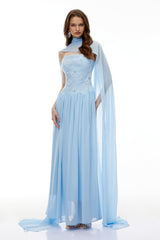rebecca blue Floral Embroidered Pleated Maxi Dress