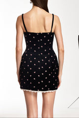 Havric Spaghetti Floral Mini Dress