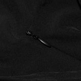 BACKLESS BOW MINI DRESS IN BLACK