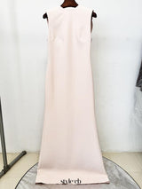 Evoleta Sleeveless Ruffle Maxi Dress