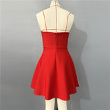 julie Strapless Diamond Bandage Mini Dress