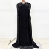 white diamond long sleeve maxi dress