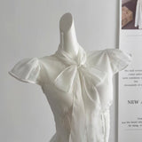Irène Ruffled Tulle Top & Skirt Set