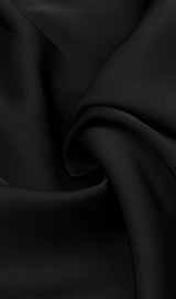 STRAPLESS CORSET MIDI DRESS IN BLACK styleofcb 