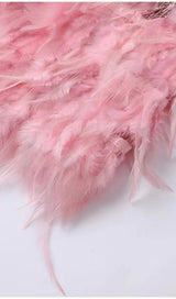 TASSEL FEATHER MINI DRESS Dressers styleofcb 