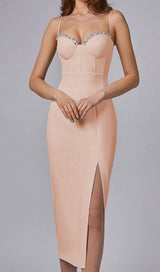 STRAPPY SLIM MIDI DRESS DRESS styleofcb 