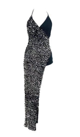 SEQUIN BANDAGE BACKLESS MINI DRESS Dresses styleofcb 