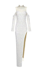 SEQUIN MINI DRESS IN SILVER Dresses styleofcb 