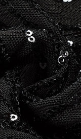 HALTER SEQUIN MAXI DRESS IN BLACK Dresses styleofcb 