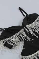 CRYSTAL MAXI DRESS IN BLACK styleofcb 