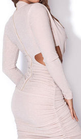 CUT OUT LONG SLEEVE MAXI DRESS Dresses styleofcb 