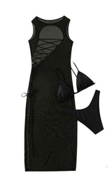 SMOCK THREE PIECES SWIMSUIT styleofcb 