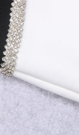RHINESTONE BANDAGE MINI DRESS styleofcb 