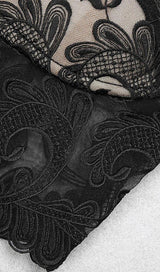 TWO-PIECE LACE BANDAGE MINI DRESS IN BLACK Dresses styleofcb 