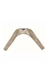 RUSSET GOTHIC LOLITA LACE BOLERO sis label 
