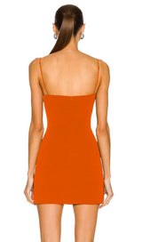 CRYSTAL FLOWER BANDAGE MINI DRESS Dresses styleofcb 