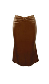 VELVET MESH SLEEVE TWO PIECE SUIT Tops styleofcb 