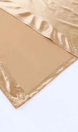 ONE SHOULDER BODYCON MAXI DRESS IN GOLD Dresses styleofcb 