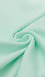 STRAPLESS CORSET MIDI DRESS IN SEAFOAM GREEN DRESS styleofcb 