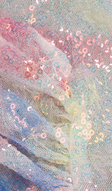 Feather Sequin Mini Dress styleofcb 