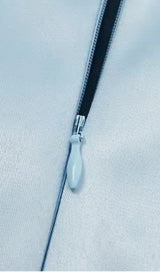 BABY BLUE CRYSTAL BOW MINI DRESS Dresses styleofcb 