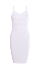 BANDAGE MINI DRESS - ORANGE