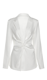 BLACK CUT OUT CASUAL SUIT TOP styleofcb 