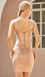 Bronzing bandage dress styleofcb 