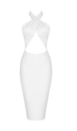 Cross halter halter dress styleofcb WHITE XS 