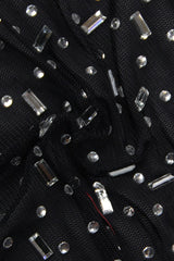 SEQUIN LACE PERSPECTIVE DRESS IN BLACK DRESS styleofcb 