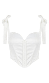 FISHBONE TOPS IN WHITE Clothing styleofcb 