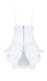 FRILLY BANDAGE MINI DRESS IN BLACK Dresses styleofcb 