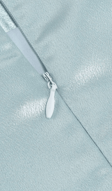 Feather short blue suit styleofcb 